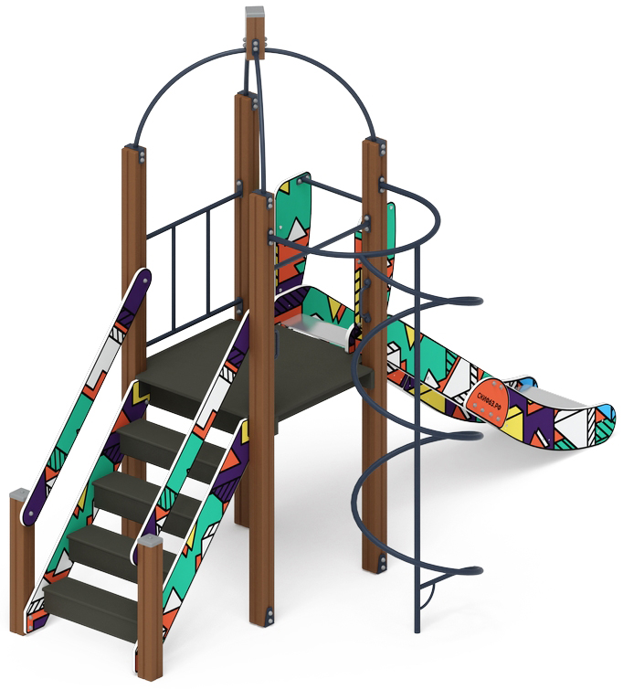 Навина (Геометрия) - ДИК 2.09.01-02 - Игровой комплекс H=1200