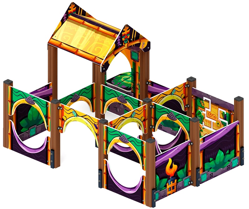 Лабиринт Морской (Волшебный город Майя) МФ 20.17.01-02.И1