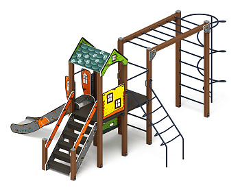 Играйте с нами (Город) - ДИК 2.01.1.08-01 - Игровой комплекс H=1200