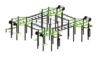 Многофункциональный спортивный комплекс (зеленый) МК 100.02-02