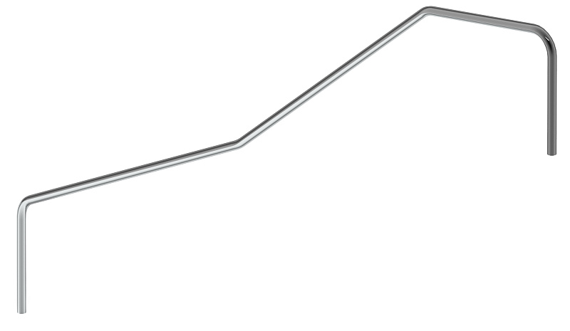 Перила для геопластики PG 2100.1550-01