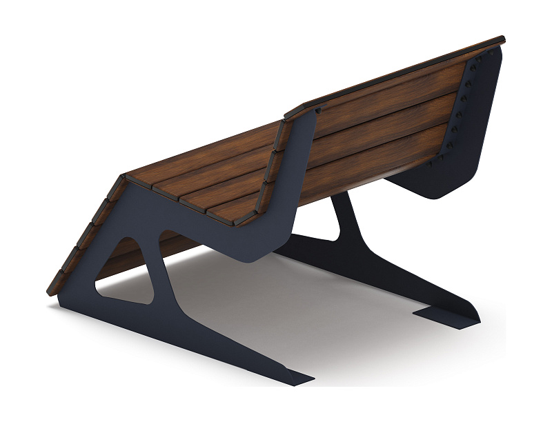 Скамья - МФ 42.02.05 (Темный дуб) Д:780  (под анкера)