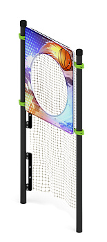 Мишень на стойках круглая