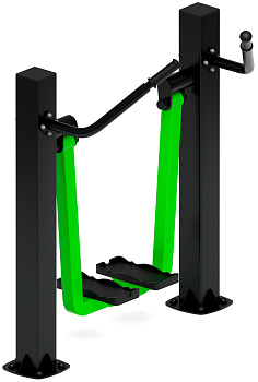 Шаговый (зеленый) - Уличный тренажер - СТ 005-12.И1