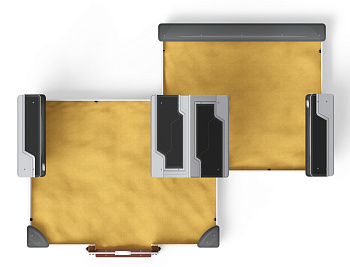 Песочный дворик двойной большой с навесом Домик (Техно) - ИО 6.01.03-04