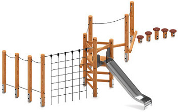 Игровой комплекс (лиственница) ДИК 2.24.07-Л.И1