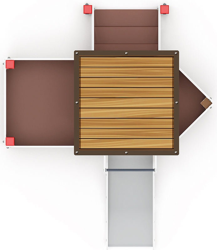 Катерок - ДИК 1.03.3.01-01 - Игровой комплекс H=750