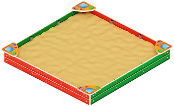 Песочница большая (Ракушки) - ИО 5.01.03-01