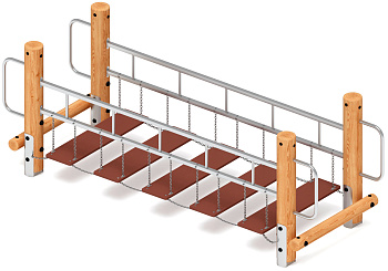 Мост подвесной (лиственница) СО 1.82.06-Л.И1
