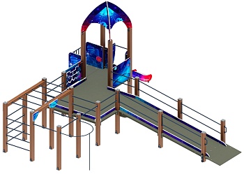 Забота Космопорт (космос) горка Н 750 ДОВ 20.14.02-01