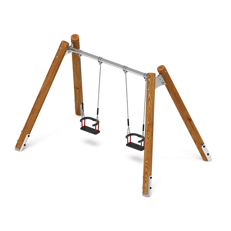 Качели (Лиственница темный ) ИО 12.Р.01.01.01-Л.И1.01