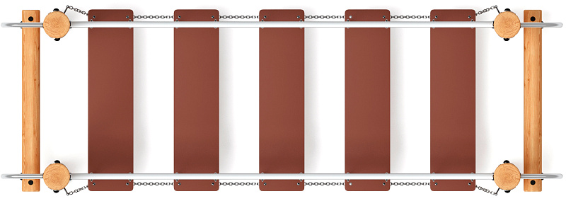 Мост подвесной (лиственница) СО 1.82.06-Л.И1