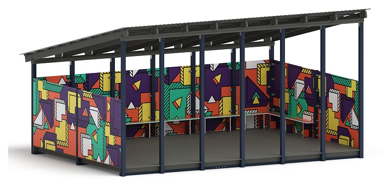 Теневой навес (Геометрия) - МФ 71.6.4-03