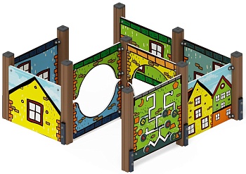 Лабиринт кубик 1 (город)  МФ 20.01.01-01.И1