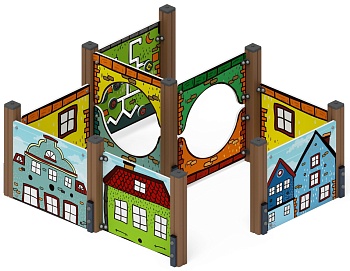 Лабиринт кубик 1 (город)  МФ 20.01.01-01.И1