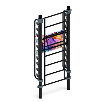 Баскетбольный щит переменной высоты