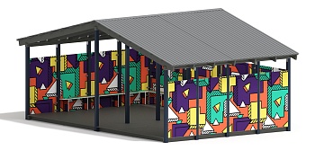 Теневой навес (Геометрия) - МФ 70.6.4-03