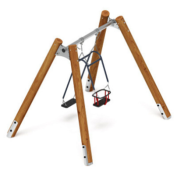 Качели семья (Лиственница темный) ИО 11.Р.07.01-Л.И1.01