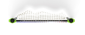 Мишень на стойках круглая