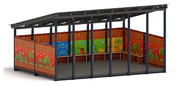 Теневой навес (Карандаши) - МФ 71.6.4-09