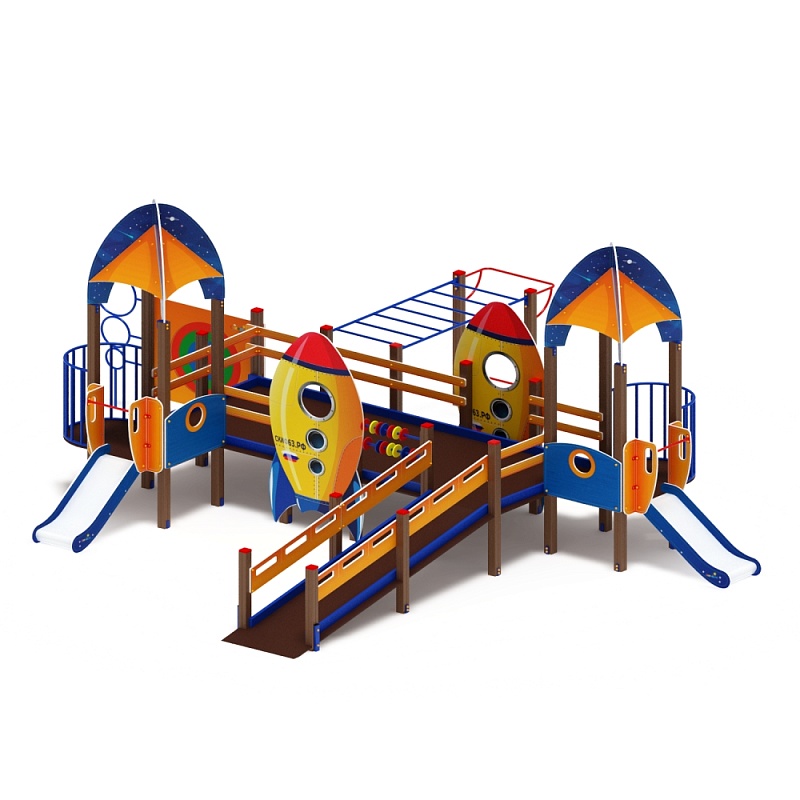 Игровой комплекс - ДОВ 20.14.01 - Забота (Космопорт) H=750