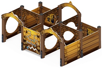 Лабиринт Кубик 2 (эко) МФ 20.01.02-02.И1