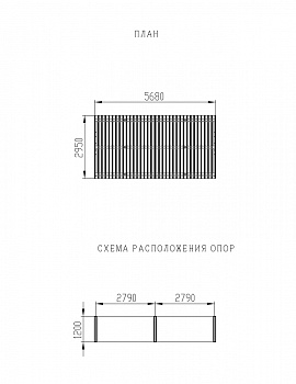 Пергола - МФ 77.03.02-01 /без поликарбоната/