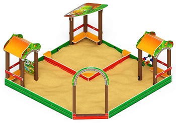 Песочный дворик Полянка - ИО 6.16.02-01