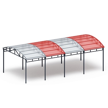 Теневой навес на 8 тренажеров - МФ 752.02 - Спорт