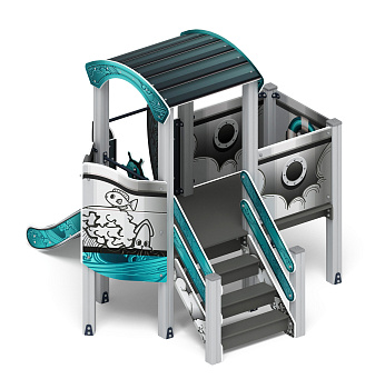 Катерок (Лагуна) - ДИК 1.03.3.01-12 - Игровой комплекс H=750