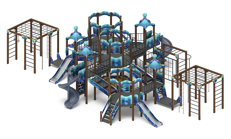 Морской - ДИК 2.17.08-01.И1 - Игровой комплекс H=1200 H=2000