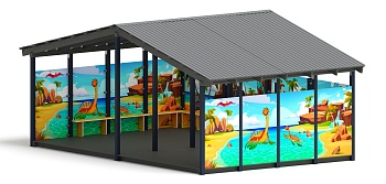 Теневой навес (Дино) - МФ 70.6.4-13