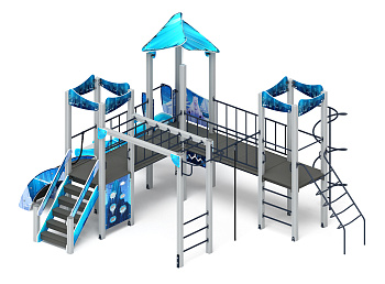 Волшебный город (Снежная королева) - ДИК 2.19.02-02 - Игровой комплекс Н=1200