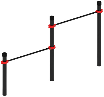Перекладины стационарные разноуровневые