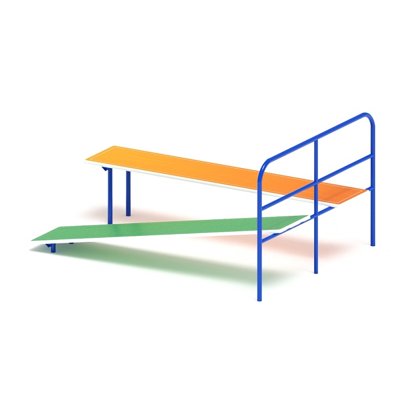 Скамья для пресса двойная - СО 2.40.04