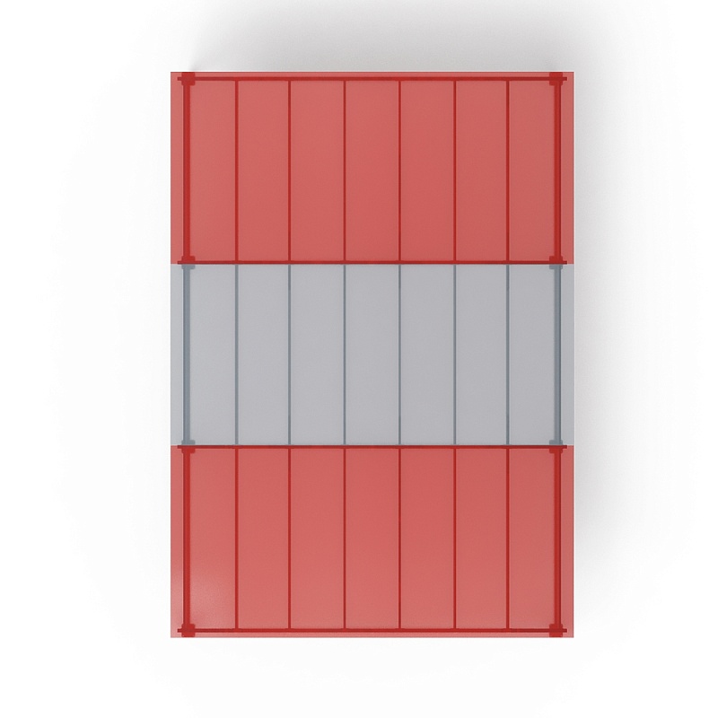 Теневой навес на 6 тренажеров - МФ 751.02 - Спорт