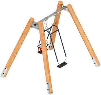 Качели семья (Лиственница) ИО 11.Р.07.01-Л.И1