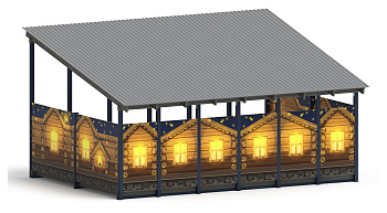 Теневой навес (Эко) - МФ 71.6.4-02