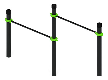 Перекладины стационарные разноуровневые