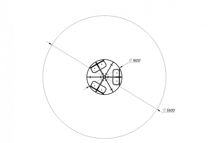 Карусель Солнышко - ИО 30.01.03-И1