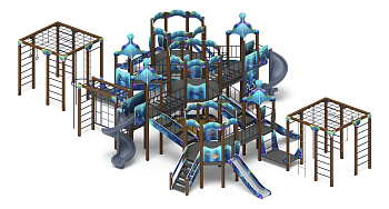 Морской - ДИК 2.17.08-01.И1 - Игровой комплекс H=1200 H=2000