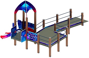 Забота Космопорт (космос) горка Н 750 ДОВ 20.14.03-01