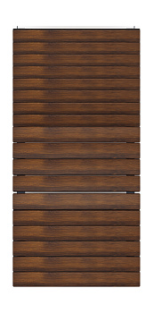 Шезлонг парковый - МФ 42.03.01-10 (Темный дуб) Д:780  (под анкера)