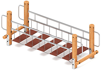 Мост подвесной (лиственница) СО 1.82.06-Л.И1