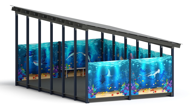 Теневой навес (Морской) - МФ 71.6.4-04