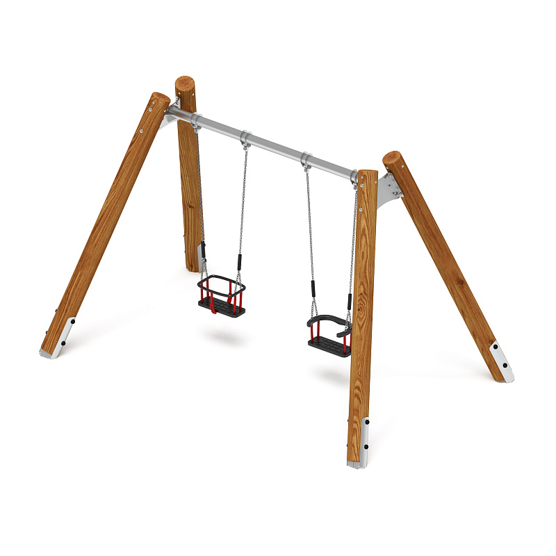 Качели (Лиственница темный) ИО 12.Р.01.04.01-Л.И1.01