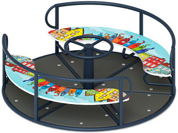 Карусель с рулем (Коты) - ИО 30.01.04-10.И1