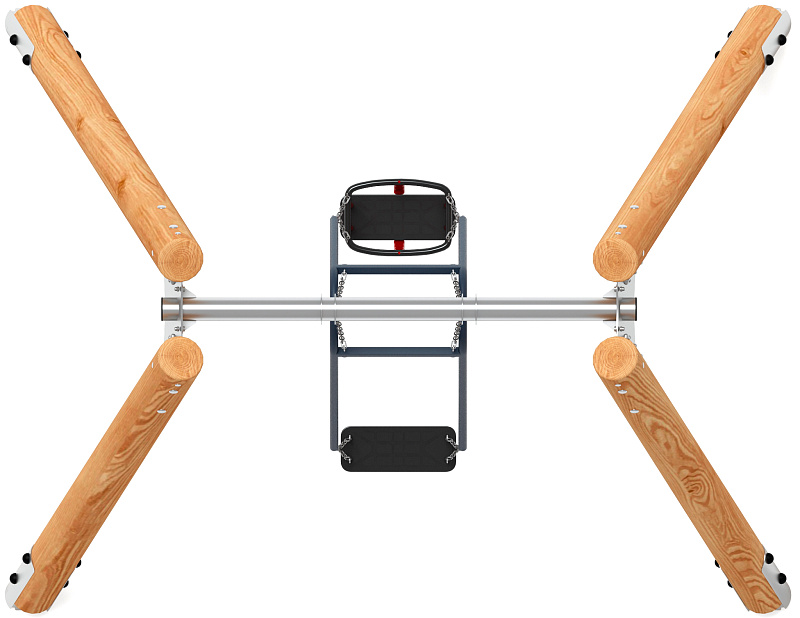 Качели семья (Лиственница) ИО 11.Р.07.01-Л.И1