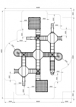 Морской - ДИК 2.17.08-01.И1 - Игровой комплекс H=1200 H=2000