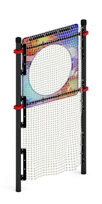 Мишень на стойках круглая